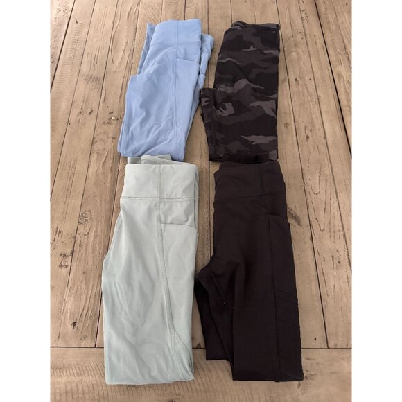 Lot of 4 Athleta Girl Leggings Size 8-10 - Picture 1 of 9